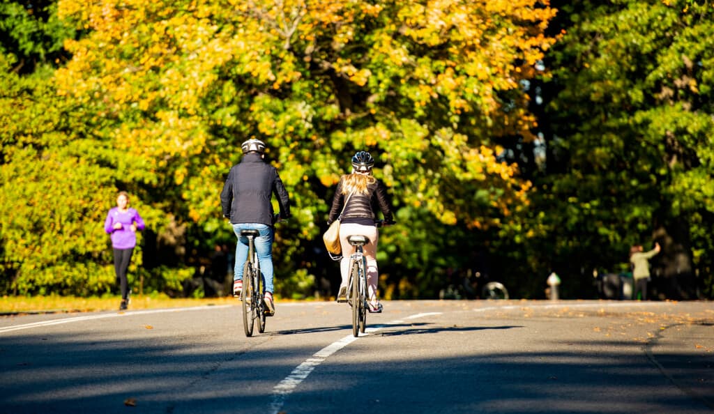 Location de vélos à Central Park