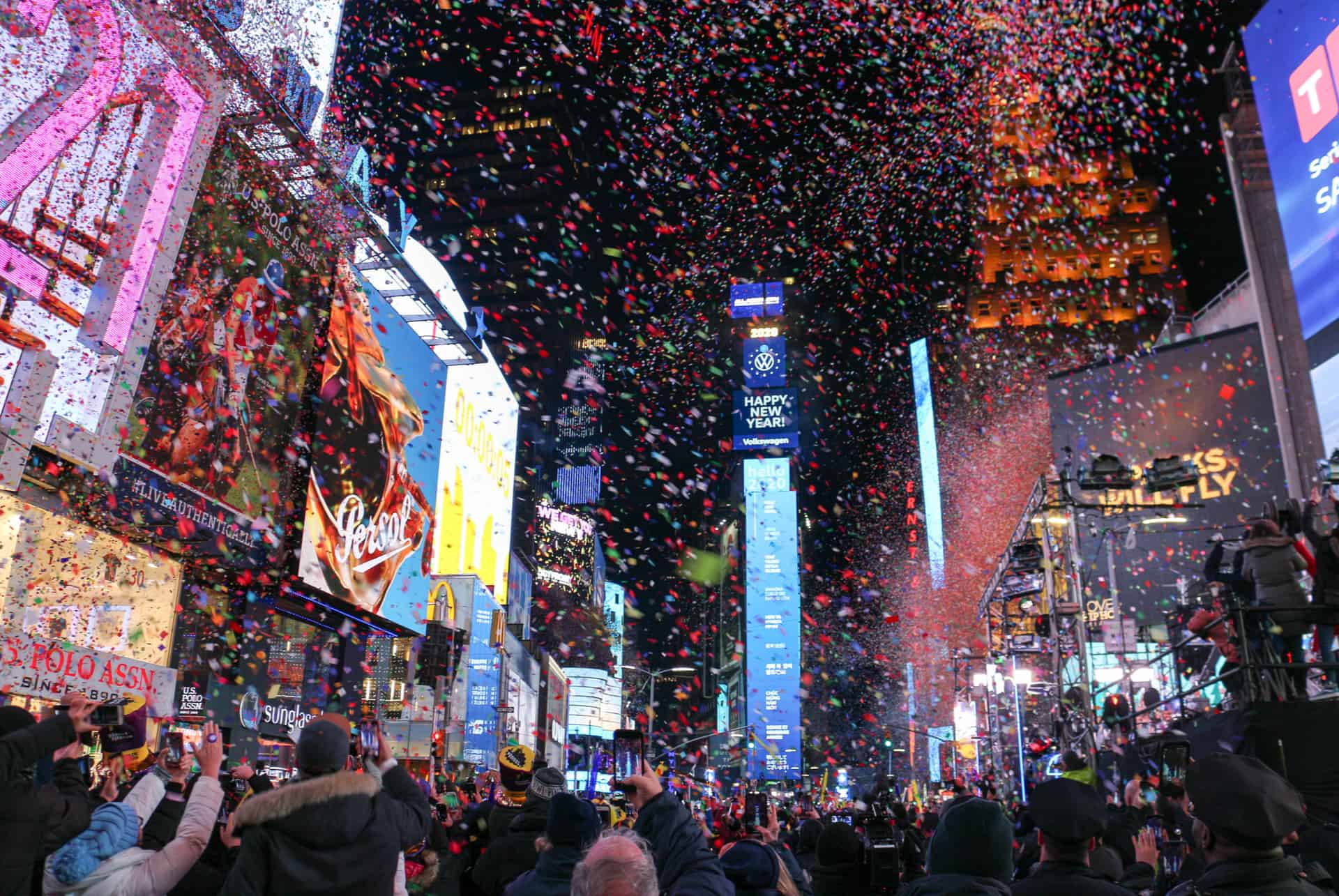 new york en hiver nouvel an