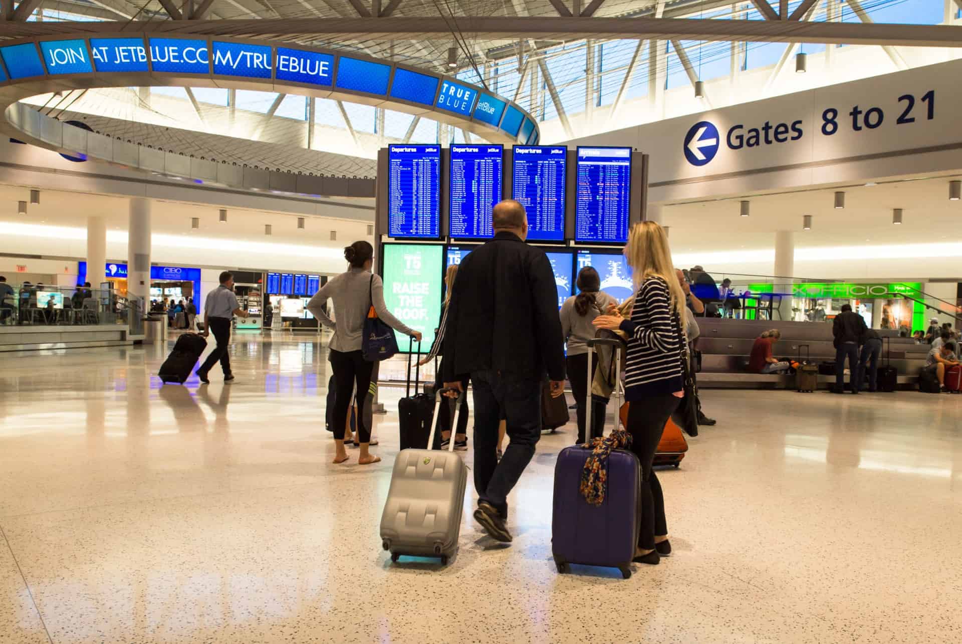 check in jfk esta etats unis