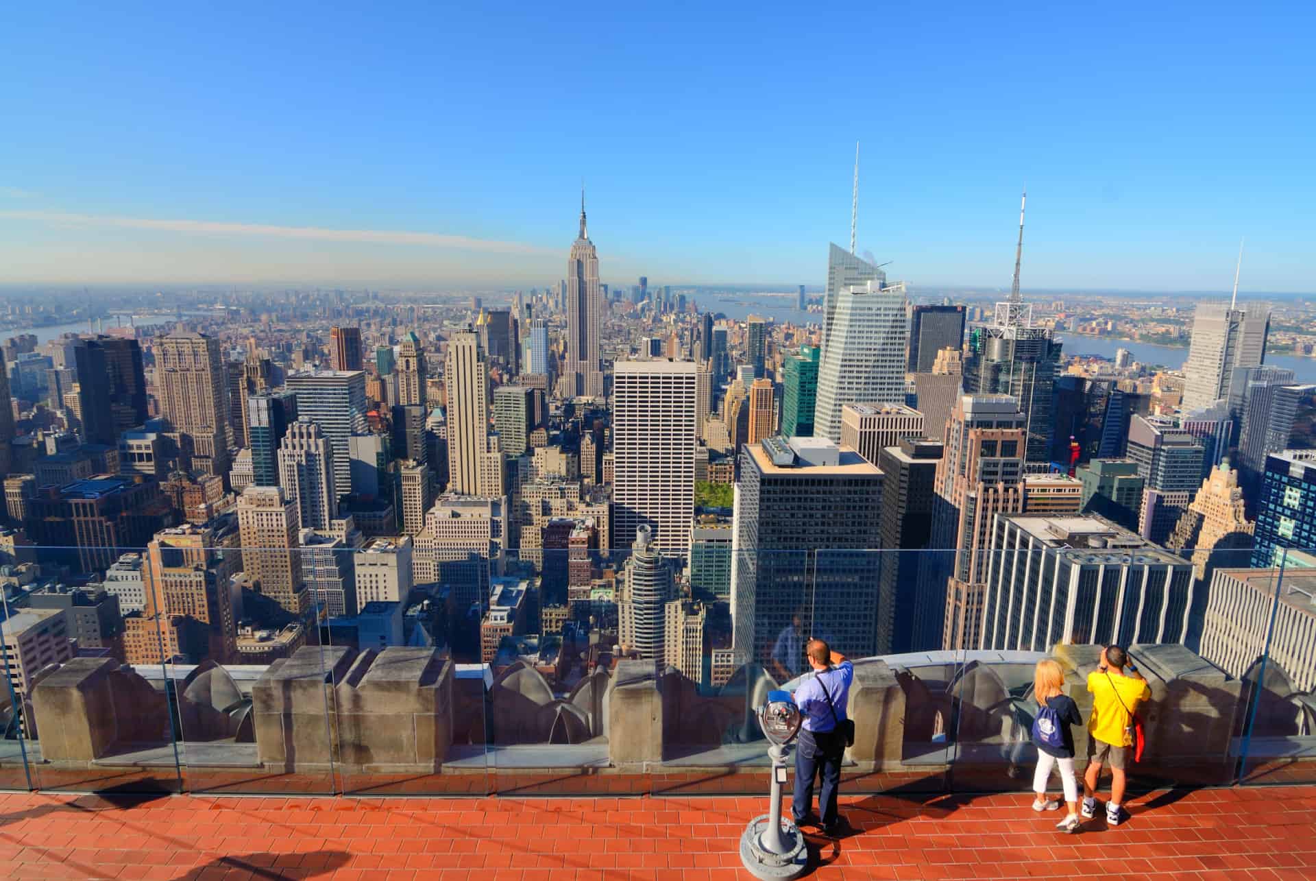 deck observation top of the rock