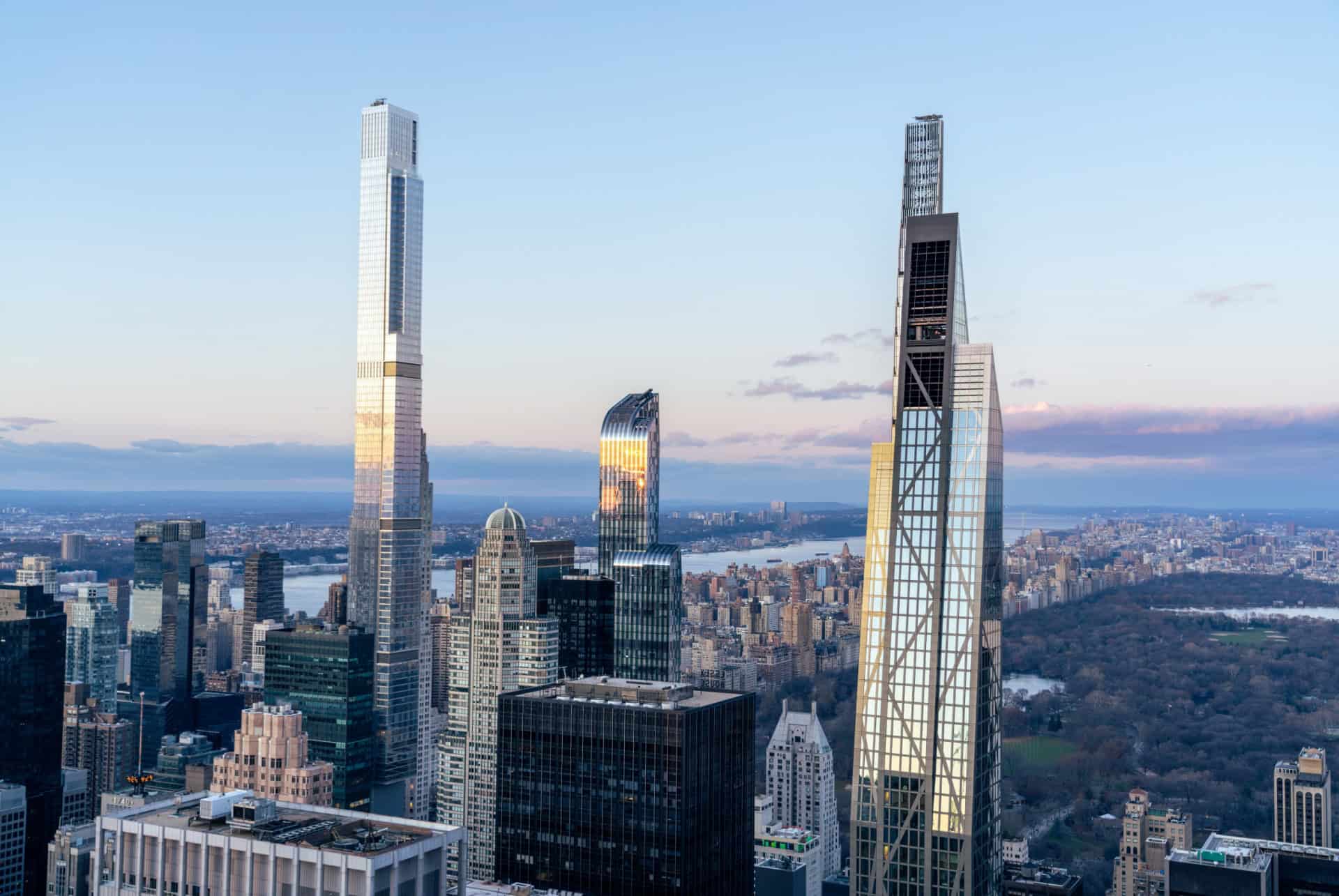 central park tower a gauche central park tower a gauche