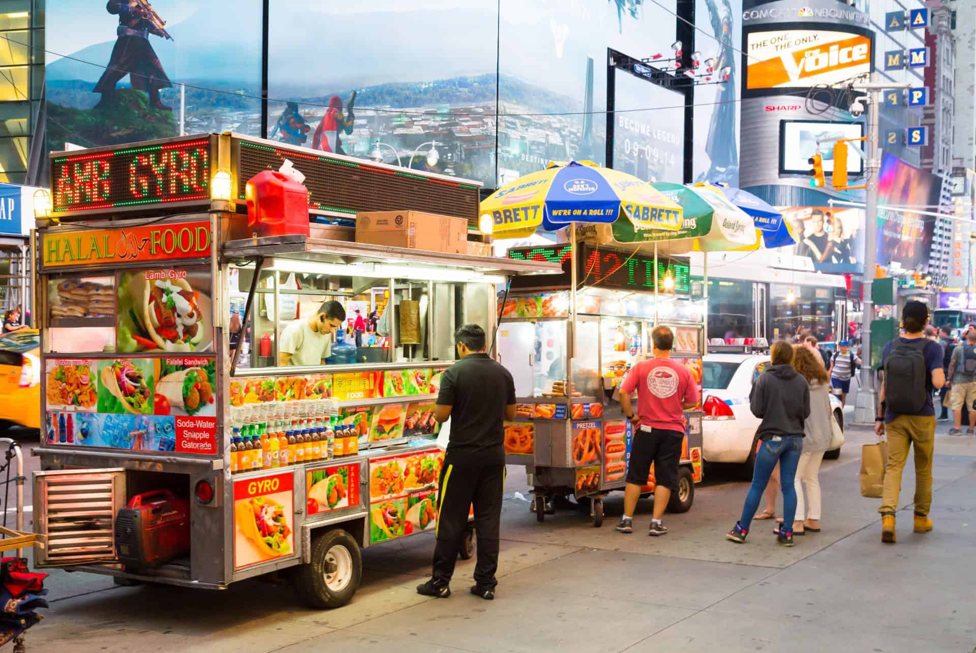 La street food à New York