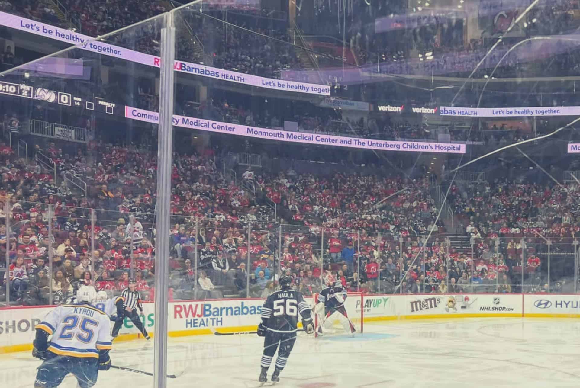 touche inferieure nhl