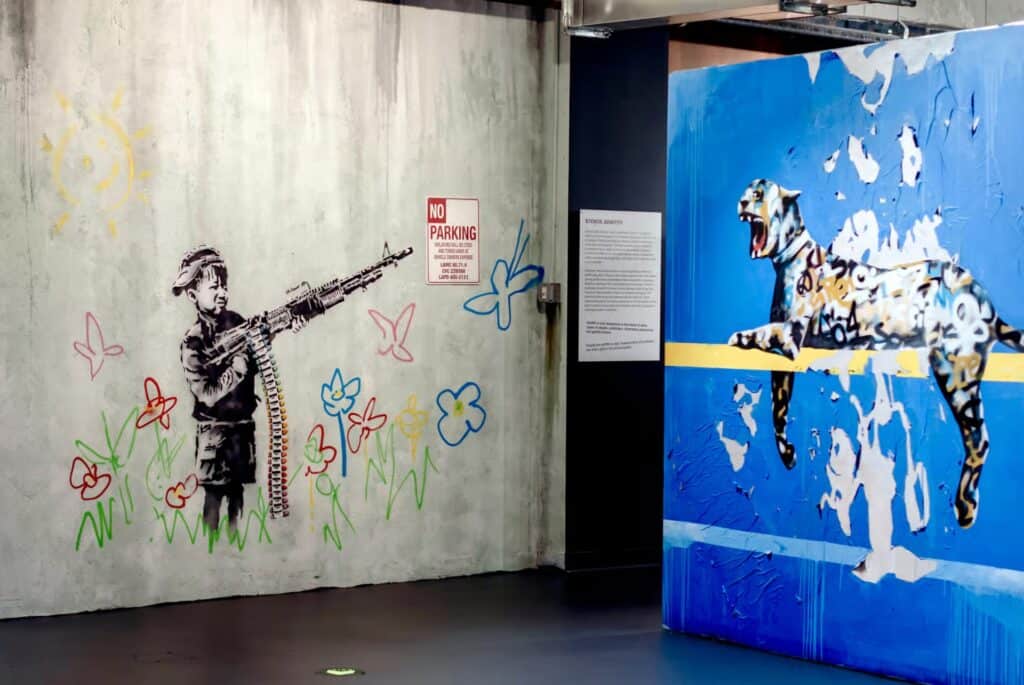 Billet d'entrée au musée Banksy