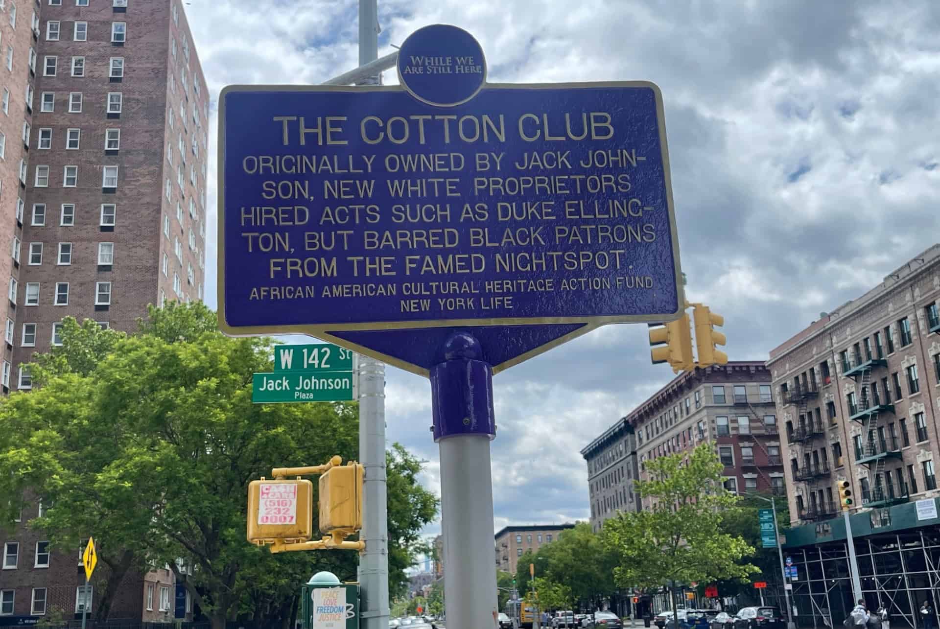 cotton club jazz new york