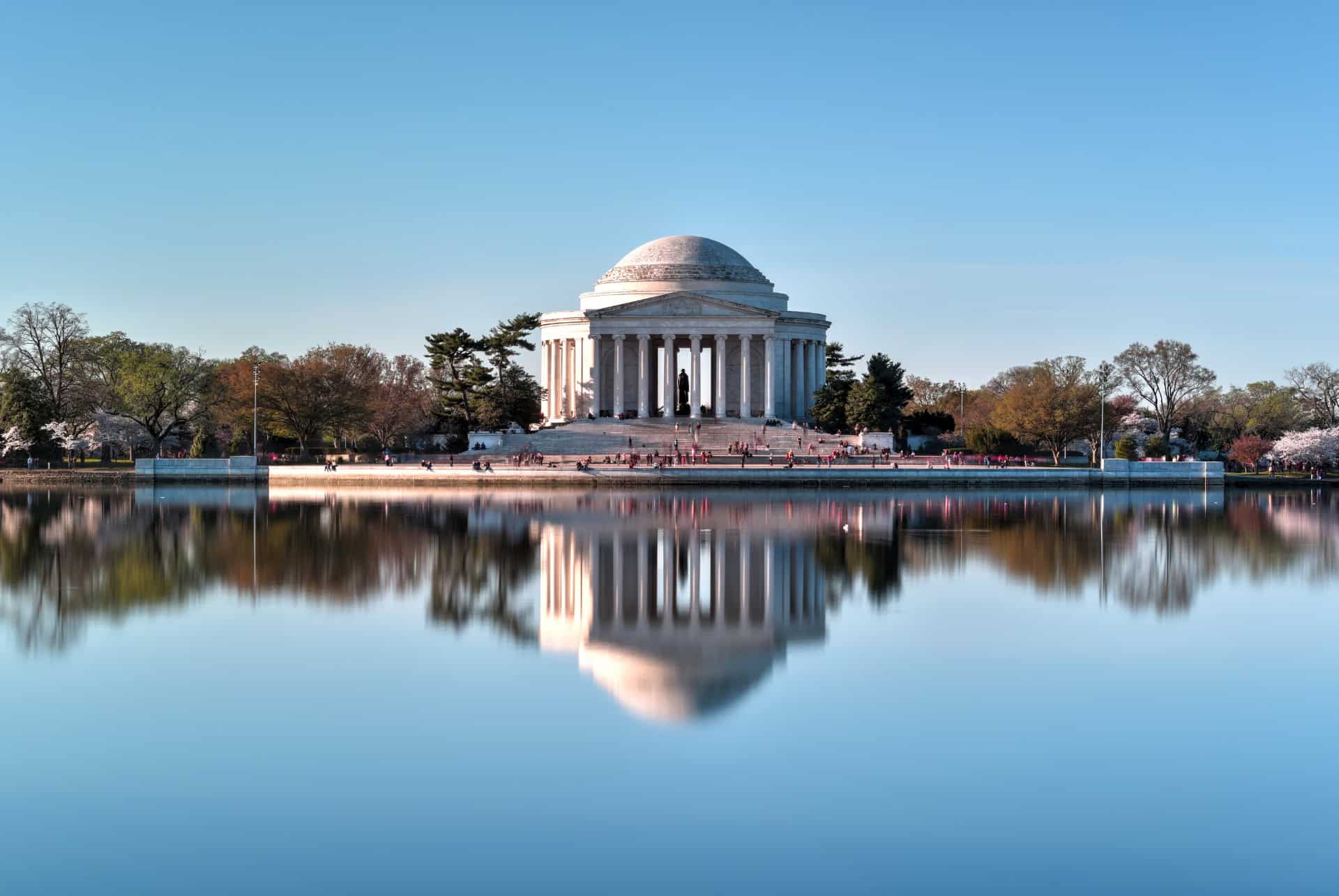 jefferson memorial washington depuis new york