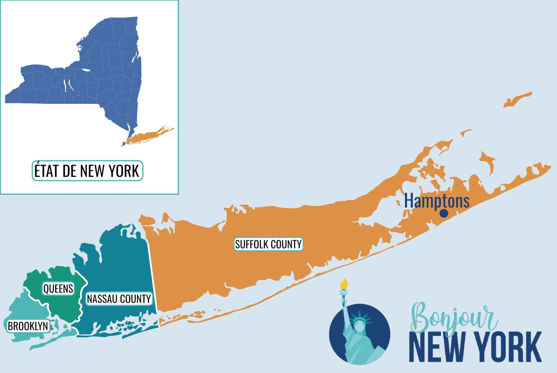 map long island