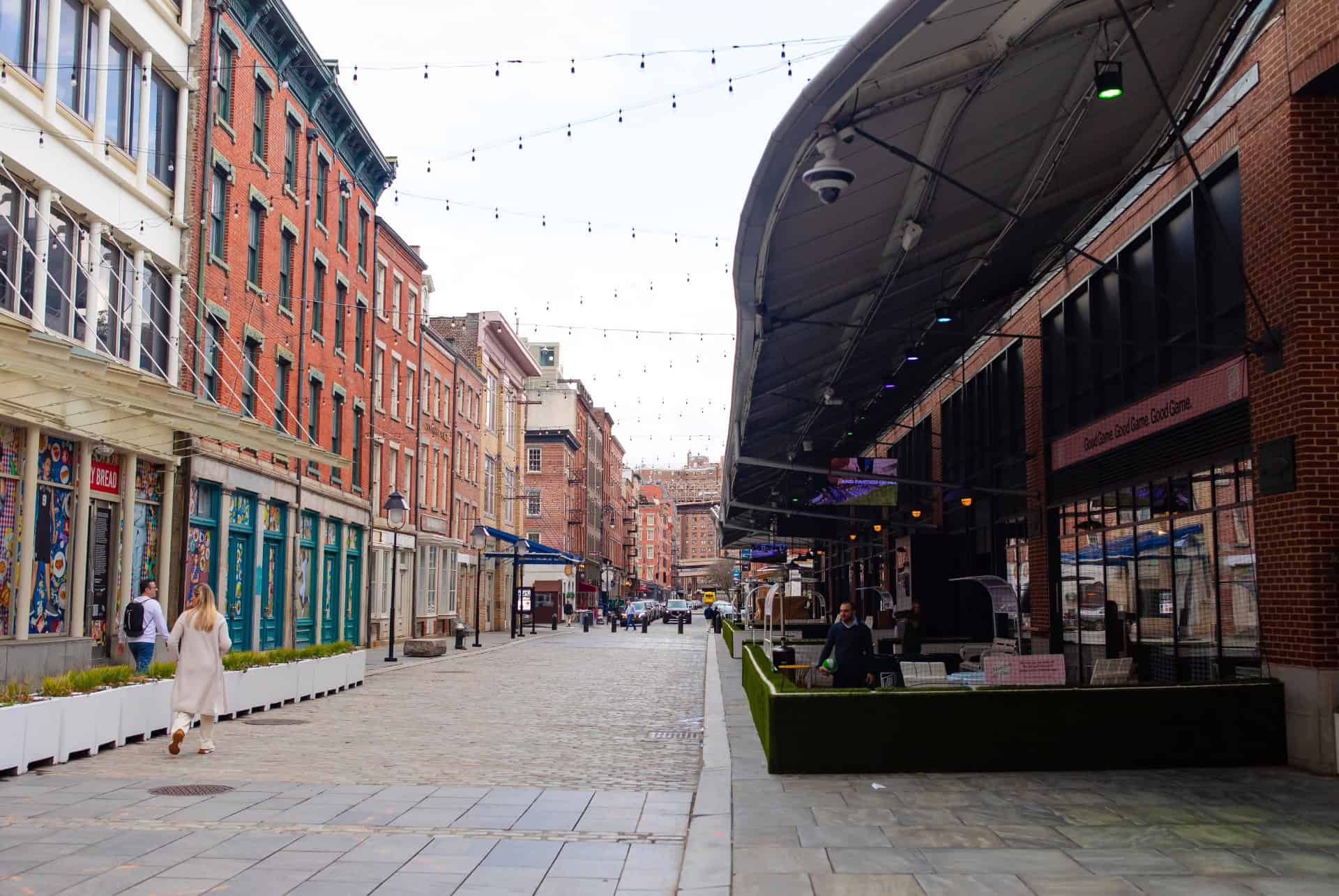 rues du south street seaport historic district